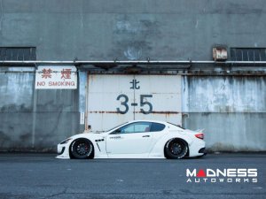 Maserati GranTurismo Custom Wheels - VWS-2 by Vossen - Matte Gunmetal / Matte Black Barrel Maserati GranTurismo Custom Wheels - VWS-2 by Vossen - Matte Gunmetal / Matte Black Barrel